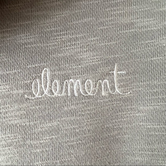 Element Tan Zip Front Jacket with Faux Sherpa Lining and Collar Size Small - Picture 8 of 16